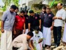 മീനച്ചിലാർ ശുചീകരണം; തീരത്ത് മുള തൈകൾ നട്ടു