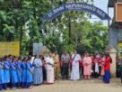 ലഹരിക്കെതിരേ തെരുവ് നാടകവുമായി കൊഴുവനാൽ സെന്റ് ജോൺ നെ പുംസ്യാൻ സ് എച്ച്.എസിലെ കുട്ടികൾ